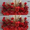 Wedding Aisle Blue Artificial Flower Row Decoration