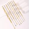 European and American Light Luxury Niche Bracelets for Women Do Not Fade Retro Pandora High-value Diamond-encrusted Cuban Bracelets