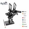 Pedaleira Traseira de Alumínio para Motocicleta Apoio de Pé Apoio de Pé Pedaleira Traseira Para Honda CBR600 CBR 600 F4i 2001 2002 2003 2004 2005 2007 Pedal