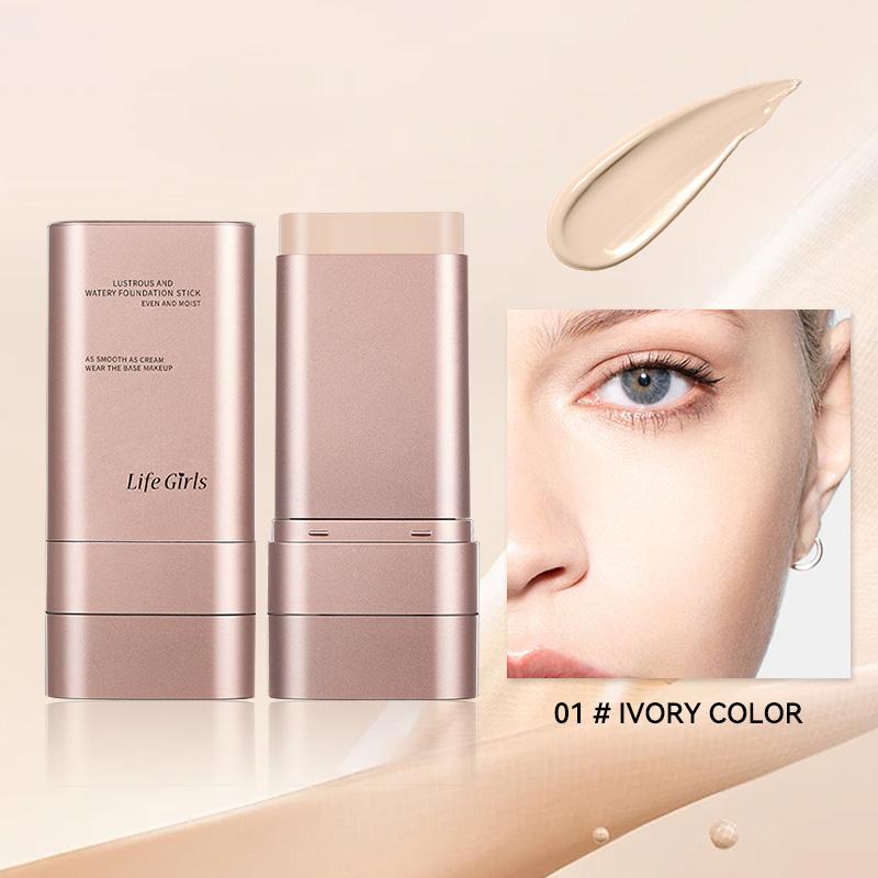 Clear and Moisturizing Foundation with a Natural Glow, Hydrating, Bling, Radiance, Thin and Lightweight Double-Ended Makeup Foundation