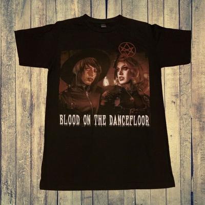 Sangre En La Pista De Baile Raro Dahvie Reina Drag Emo Gira S-5Xl Camiseta BO552 Camiseta Unisex