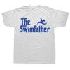 The Swim Father Funny Swimming Swimmer T Shirt Gift Men Clothing Tops Graphic T Shirts Vintage T Shirt Streetwear