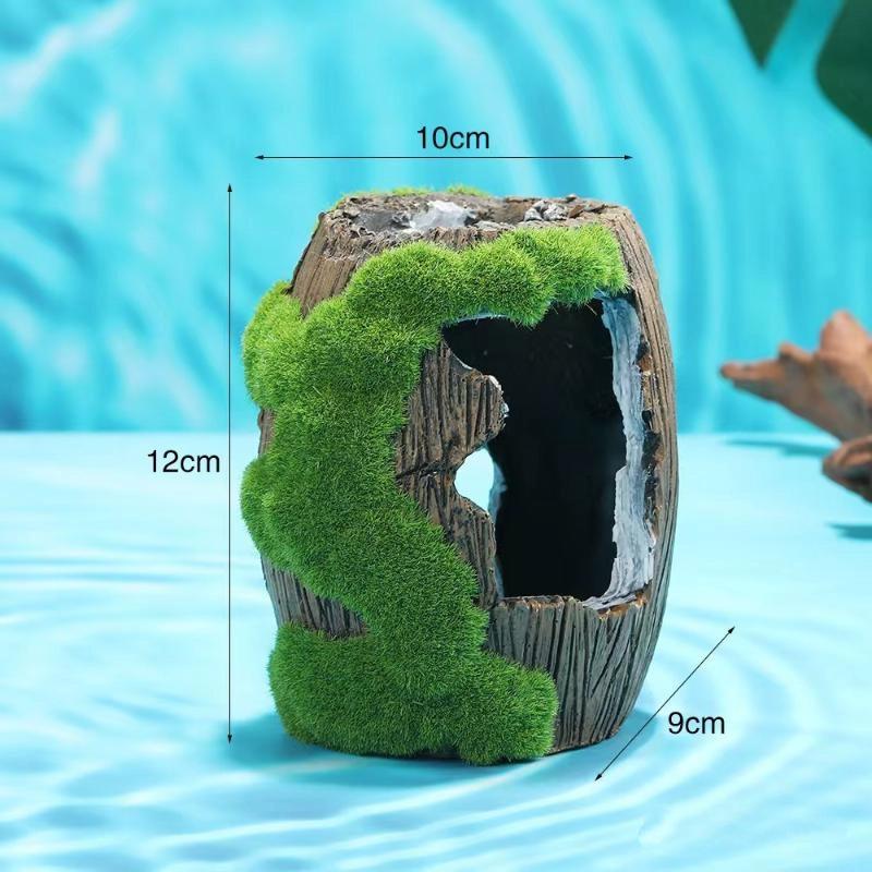 

Украшение для аквариума Укрытие для рыб Украшения из смолы для аквариума Рыбы и Пещера-укрытие Ландшафтный дизайн аквариума A2