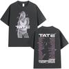 Tate McRae Miss Possessive Tour Merch T-shirt Uomo Donna Harajuku Girocollo Manica Corta T-shirt Cotone Casual T-shirt Streetwear