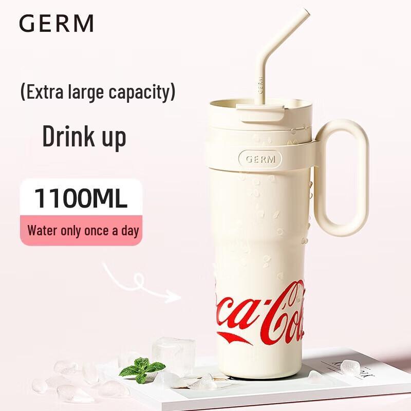 Germ Coca-Cola Jumbo Insulated Straw Cup