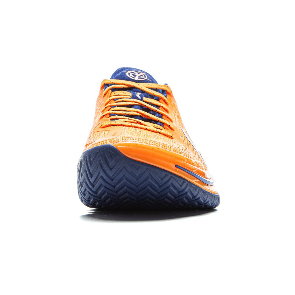 Li Ning Gamma Cushioning Slip Resistant Abrasion Resistant Low Top Basketball Shoes Men's Orange ABAV035-10