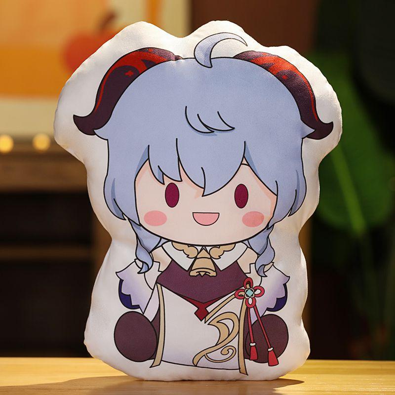 Plush Impact Genshin Pillow Toys Characters Soft Cartoon Cushion Pillow Hugging