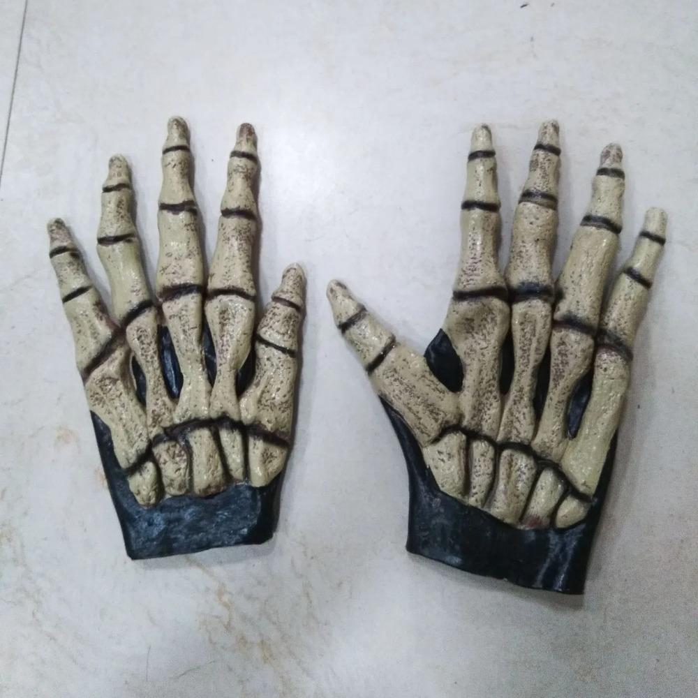 Werewolf Halloween Cosplay Gloves Simulated Makeup Party Props Werewolf Vinyl Gloves  Carnival
