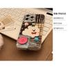 3D Button Puppy Cat Apple 17 Phone Case for iPhone 16, suitable for 14 Pro Max, Korean Cartoon 13 Hard Case