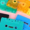 1 Stück Farbe Blankobandhülle Audio Magnetische Audioaufnahme Kassettenbandhülle Leere Rolle-zu-Rolle Kassette(kein Bandkern)