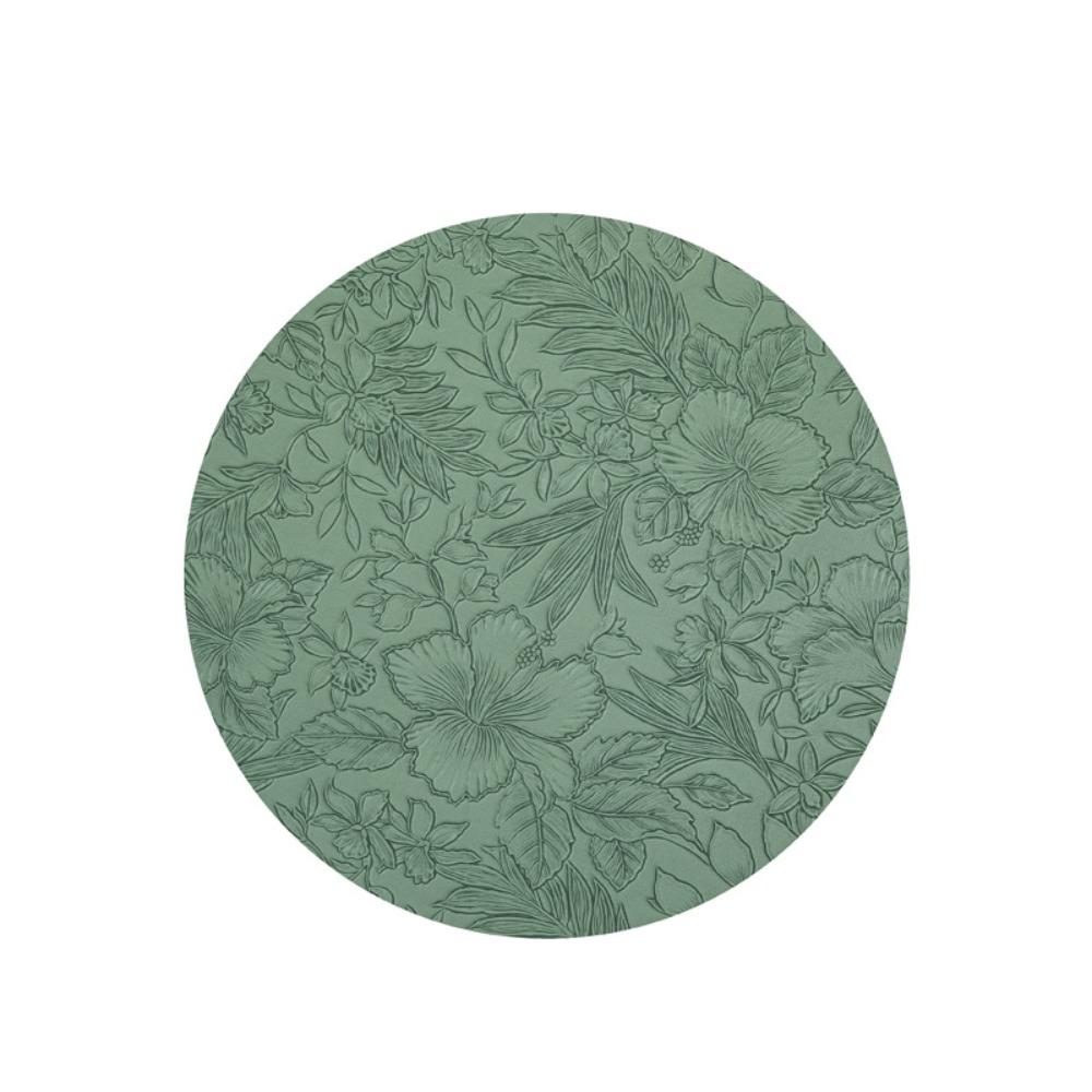 Anti Slip Placemats PU Leather Coaster High Quality Dining Table Place Mats  Household