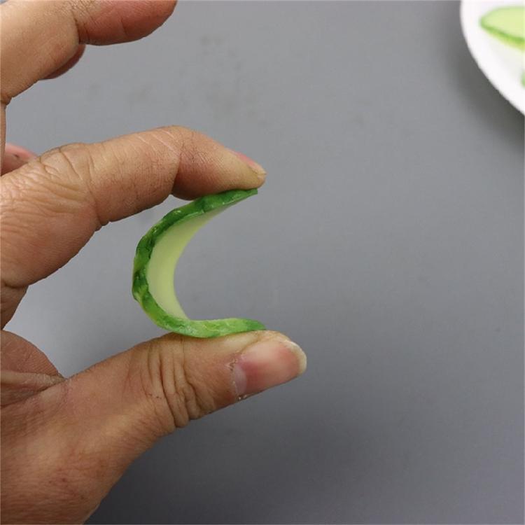Simulation Cucumber Slices Food Model Kitchen Photography Restaurant Display