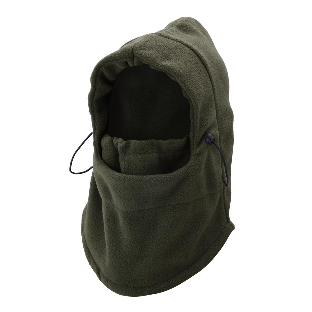 Unisex Fleece Winter Hat With Face Cover And Neck Warmer For Adults