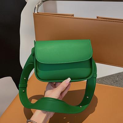 Urban Fashion Saddle Women's Bag Fashion Trend Leisure Underarm Bag Single Shoulder Crossbody Bag Small Square