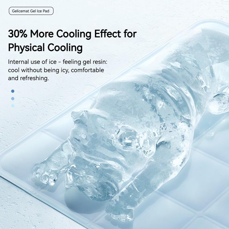 Summer Cooling Pet Ice Pad Cool Sleep Mat for Dogs Cats Breathable Chill Cushion Cat Mat Dog Cooling Bed Kennel for Hot Weather