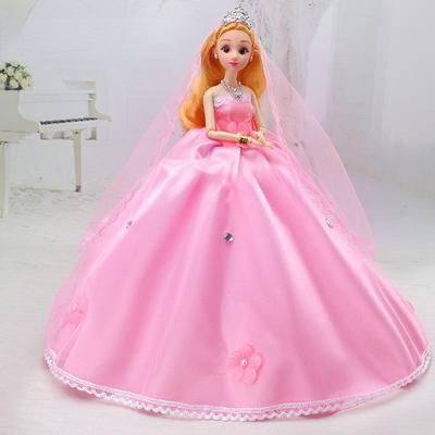30cm Mini Movable 11 Jointed Doll Girls Toy 3D Big Eyes BJD Princess Full Outfits Συλλογή νυφικών Παιδική κούκλα Δώρο