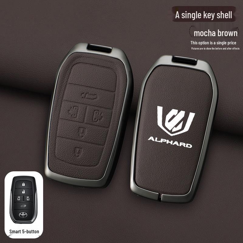 Alphard Vellfire 30 Series Zinc Alloy Key Fob Case