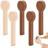 5/10 PCS Wood Carving Spoon Blank Kit Wood Carving Spoon Blanks Beech and Walnut DIY Wood Crafts Wood Carving Blocks