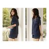[Hill Top Cloud] Gauze Pajamas, Women's, 100% Cotton, Room Wear, Short Sleeve Shirt, Shorts, Top and Bottom Set, Loungewear, Double Gauze, Sweat