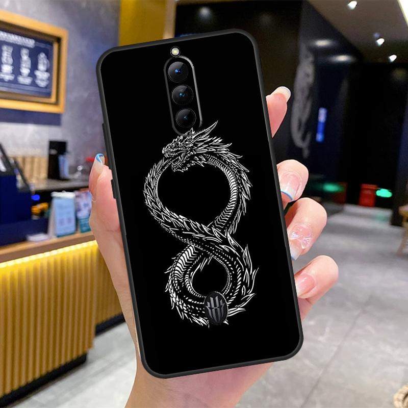 

Чохол Дракон Темна Тема Для Nubia Red Magic 6S 7S Pro 6 7 8 9 10 Pro 5G 6R RedMagic 8S 9S 8 9 10 Pro Plus For Red Magic 6s Pro
