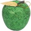 Set of 6 Multicolored Plastic Apple-Shaped Baubles with Glitter