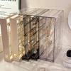 Acrylic Transparent Jewelry Box Vertical High Capacity Drawer Organizers Necklace Bracelet Storage Portable Storage Boxes Gifts