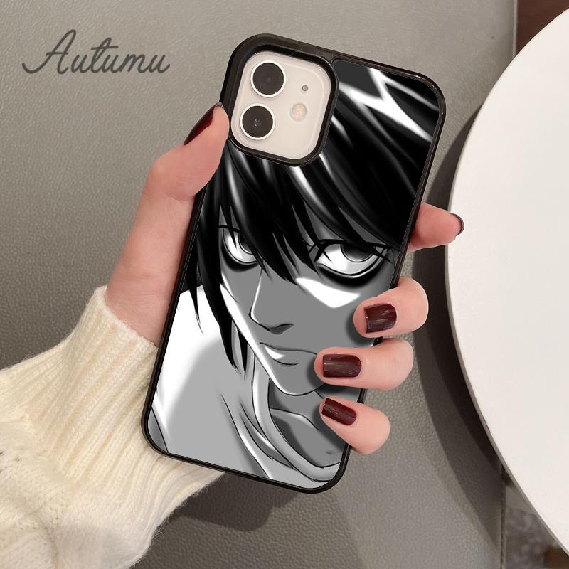 Death Note Anime Phone Case for iPhone 11 12 13 14 Pro Max Mini X XR XS SE 2020 5 6S 7 8 Plus Samsung Galaxy S21 S22 Cover Shell