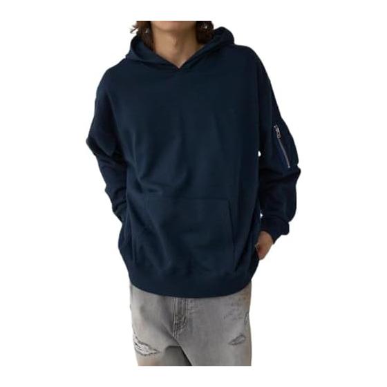 [AZUL by moussy] Men s Utility Hoodie with Pocket 251IAT80-2681
