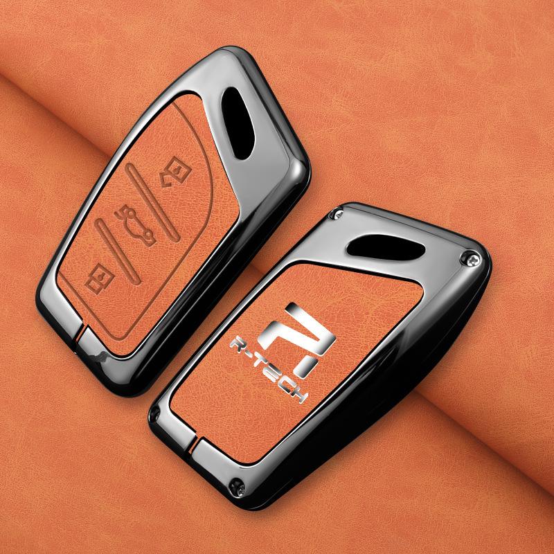 Roewe R7/F7 2023 Premium Schlüsselhülle - Fernbedienungsschale & Schnalle für 22 Modell