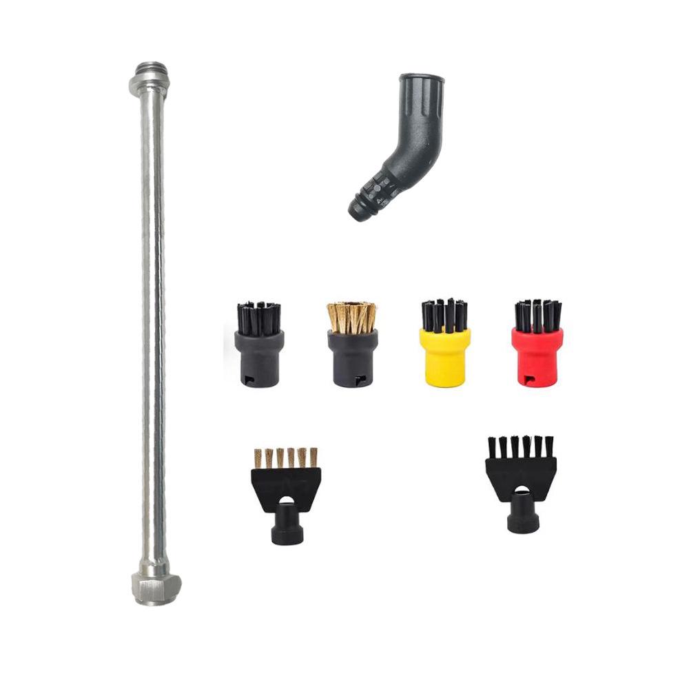 Kärcher SC Series Steam Accessories Set: Includes Small Round Brush, Copper Brush, Floor Nozzle