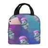 Cute Bibble Meme Lunch Bag Women Fantasy Cartoon Cooler Warm Insulated Lunch Boxes for Adult Office
