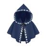 Halloween Medieval Printed Hooded Cloak Stage Cosplay Character Performance Costume Hooded Cloak.