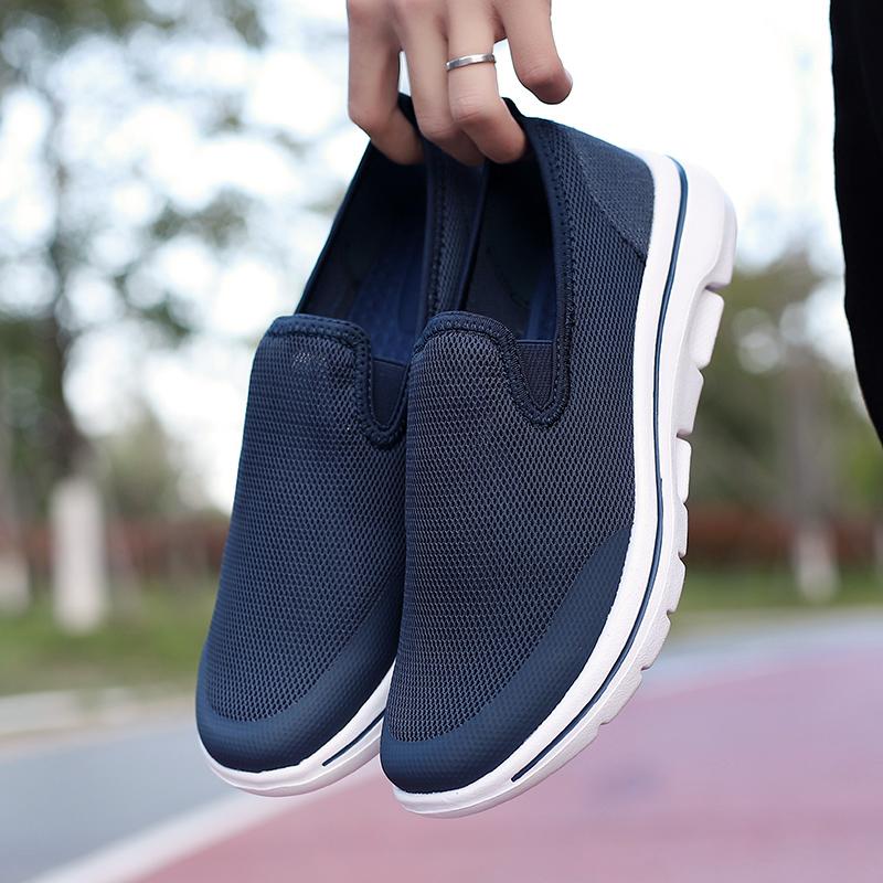 

Unisex Sports Shoes Men s Shock-absorbing Walking Sports Shoes Women s Black Flat Shoes Suitable for Outdoor Jogging Exercise 35 синий