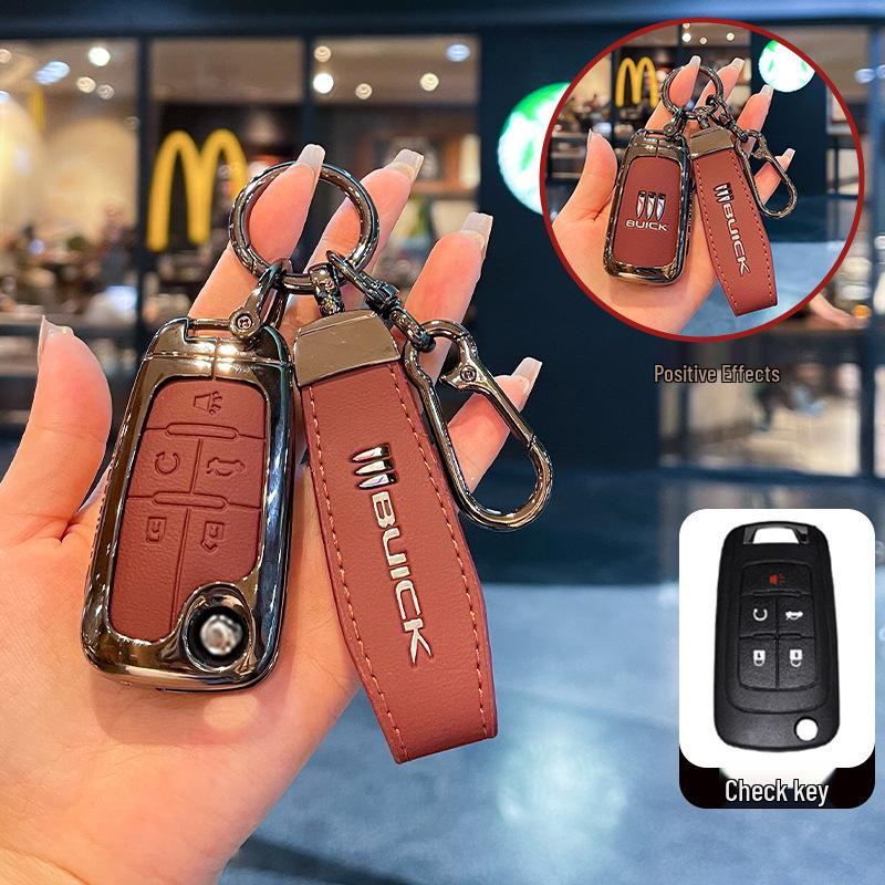 Folding Metal Key Case for Buick Excelle, Yue Lang 10-20 models