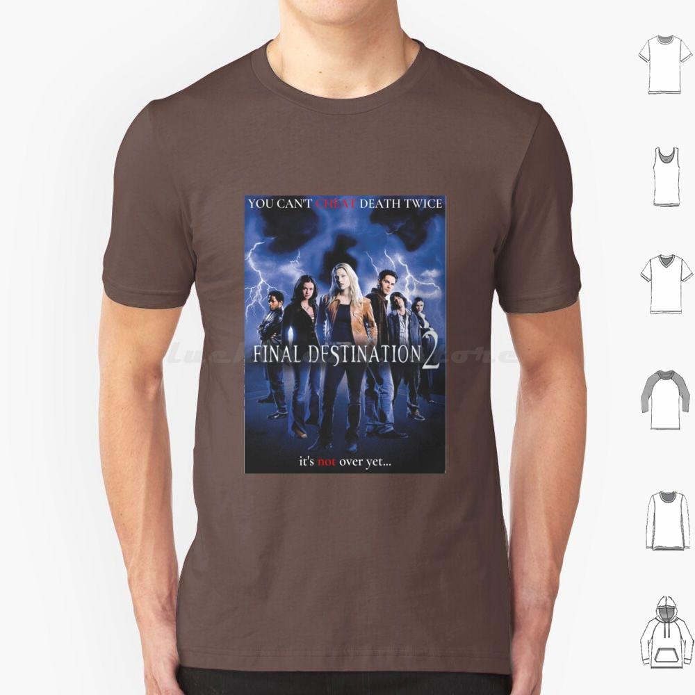 T-shirt Final Destination 2 Uomo Donna Bambini 6xl Film Final Destination Cinema Horror Suspense Final Destination 2 Avventura Paura
