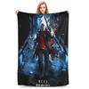 Devil May Cry 5 Dante Plush Blanket Kids Adult  Flannel Throw Blanket For Living Room Warm Design Quality Bedspread Gift