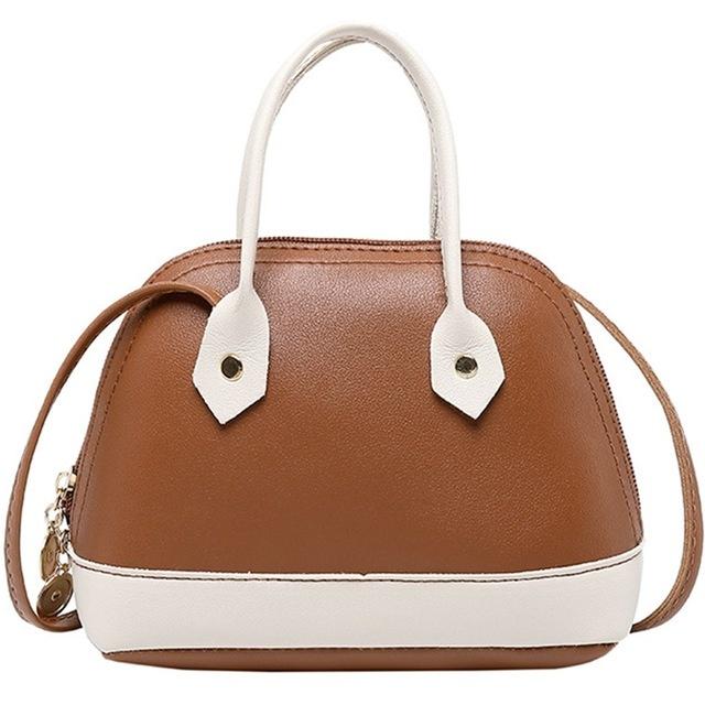 

Корейская сумка в виде ракушки, женская сумка для мобильных устройств, сумка через плечо, сумка для мобильного телефона коричневый