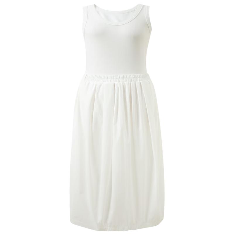 

SanCai Round Neck Sleeveless A-Line Long Dress M