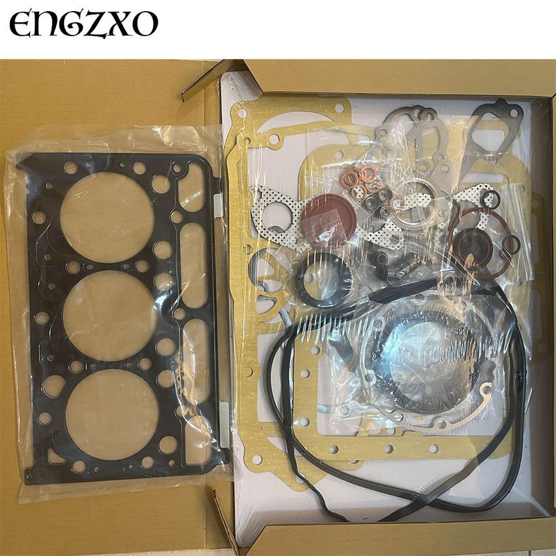 D1703 Full Gasket Set For Kubota Engine Tractor With Head Gasket Overhaul Rebuild Kit Replacement Parts