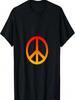 Cool aussehendes Friedenssymbol T-Shirt