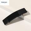 Acetate Square Hair Claw Spring Loaded Hair Clip for Women Messy Bun Forest Vintage Hair Accessory