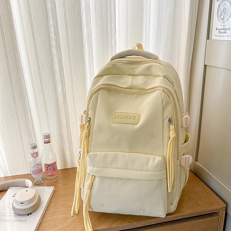 Charming Japanese Style Backpack for Junior High Girls