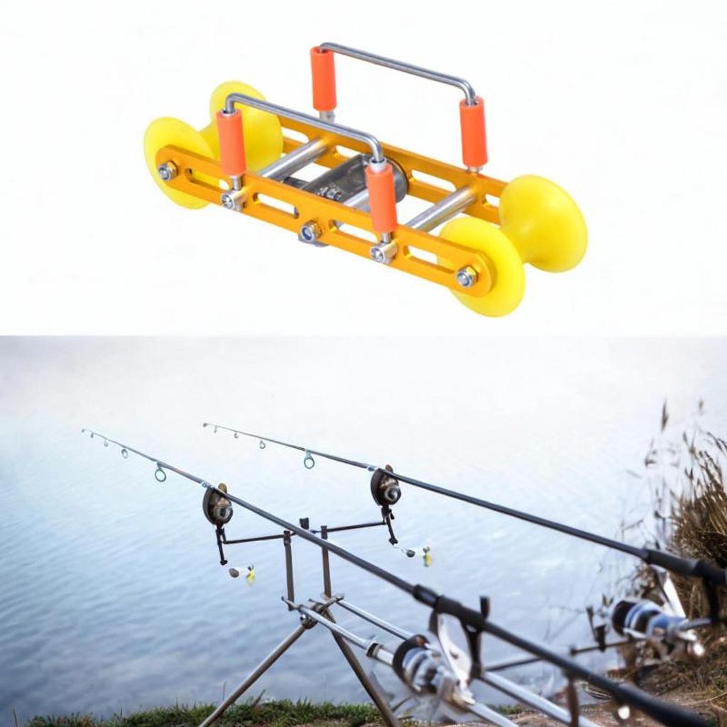 Accesorii Suport Lansetă de Pescuit Portabil Stabil pentru Bazine de Biban