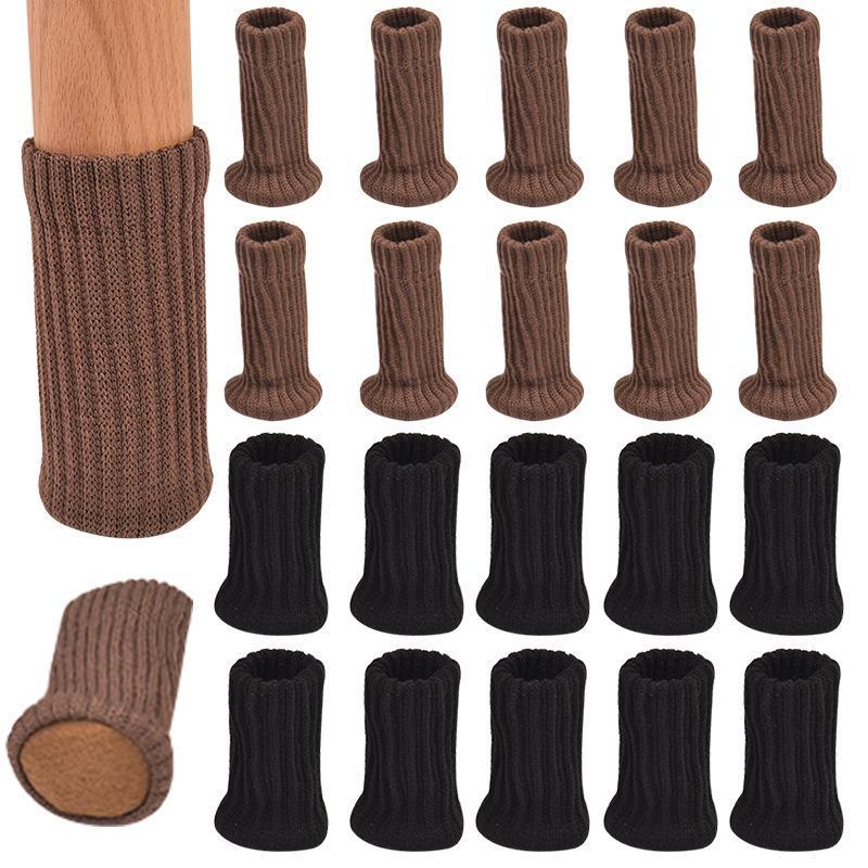 

Wool Floor Protection Cover for Table and Chair Legs - Non-slip and Wear-resistant Felt Pads