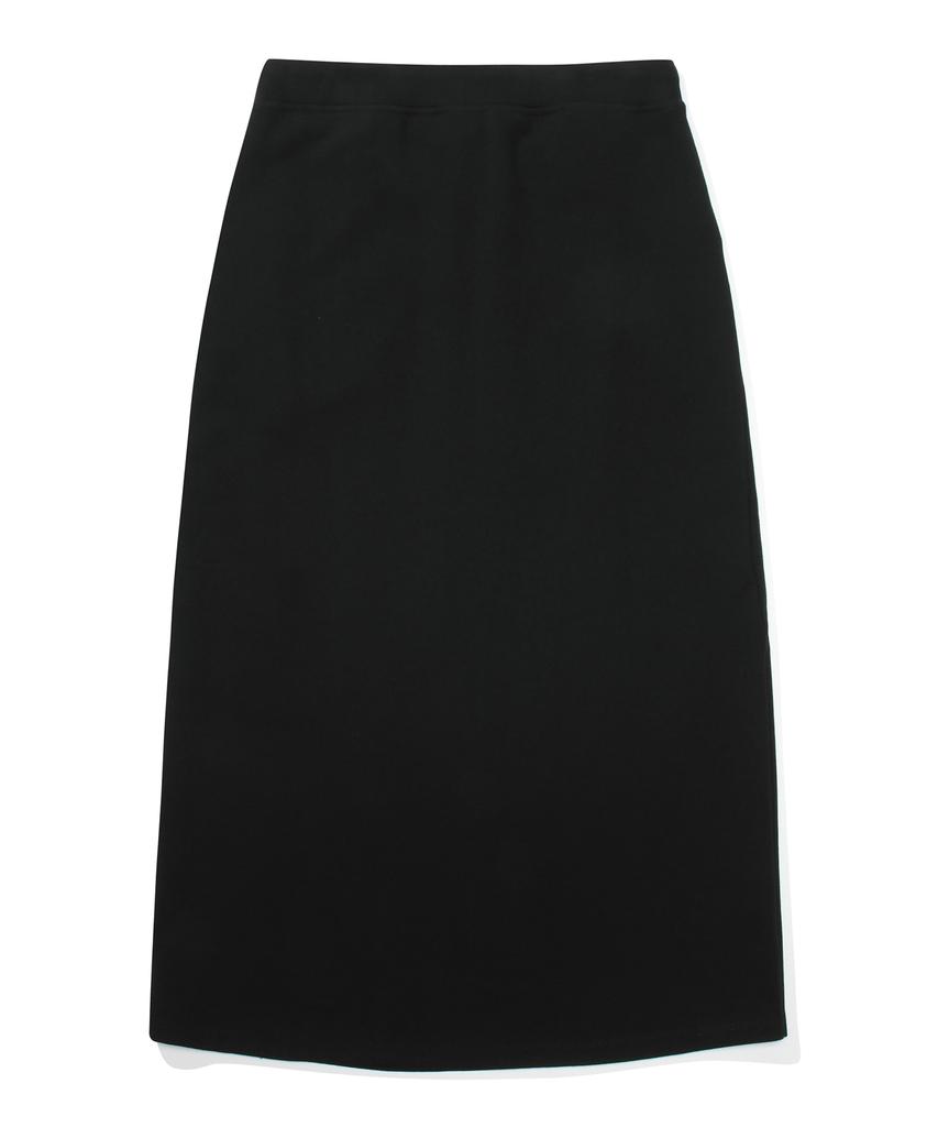 Columbia University 1754 Crown Terry Long Skirt Black