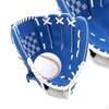 2 X Baseballhandschuhe mit Ball Ausrüstung, Sport Handfänger, Infield Pitcher Handschuhe,