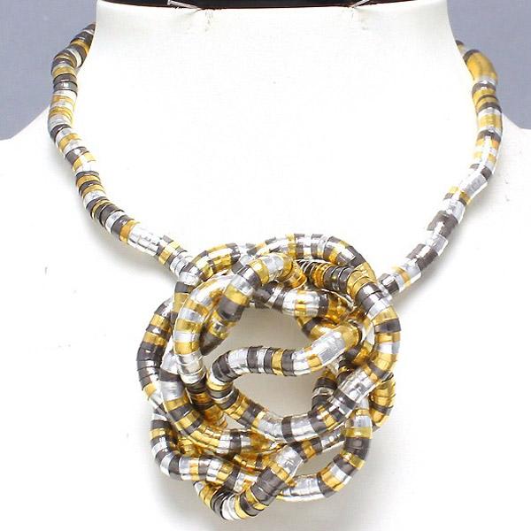 5mm 90cm Iron Flexible Twisted Jewelry Bendable Snake Necklace 20 Colors Available ,1pcs/pack