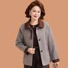 Mom's 2026 Stylish Wool Coat - Spring/Autumn Fashion for Middle-Aged & Elderly Women, Perfect Mother's Day Gift