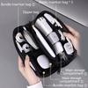 Functional Power Bank, USB, Charger, Cord, & Cable Travel Storage Bag; Waterproof Organizer for Hard Disk