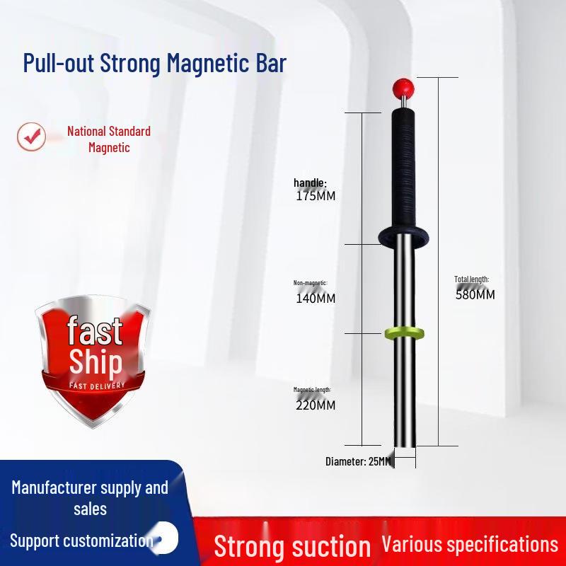 Permanent Magnetic Rod Iron Separator